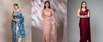 Step Into the Spotlight – Shop Celebrity-Inspired Designer Sarees Online