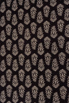 Black Digital Printed Cotton Unstitched Salwar Suit With Cotton Dupatta