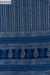 Navy Blue Digital Printed Cotton Unstitched Salwar Suit With Cotton Dupatta