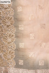 Mouse Woven Zari Cotton Unstitched Salwar Suit With Cotton Dupatta