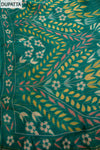 Soft Hues Rama Shimmer Unstitched Salwar Kameez With Georgette Dupatta