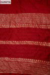 Heritage Heirloom Maroon Cotton Unstitched Salwar Kameez With Cotton Dupatta