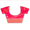 Timeless Elegance Rani Banarasi Silk Saree With Unstitched Blouse
