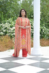 Red Gotta Patti, Mirror, Sequence & Digital Printed Crepe Readymade Suit With Pant