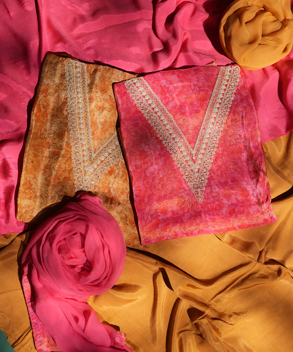 Daily Wear Unstitched Suits