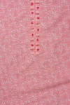 Pink Sequence, Threadwork & Floral Printed Cotton Unstitched Salwar Suit With Cotton Dupatta