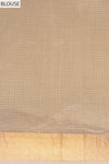Tussar Cotton Woven Zari & Threadwork Saree With Unstitched Blouse