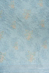 Sky Blue Georgette Embroidered Unstitched Suit With Dupatta