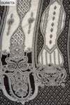 Black Digital Printed Chinon Unstitched Salwar Suit With Chinon Dupatta