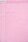 Pink Cutwork, Sequence, Threadwork & Digital Printed Georgette Unstitched Salwar Suit With Georgette Dupatta