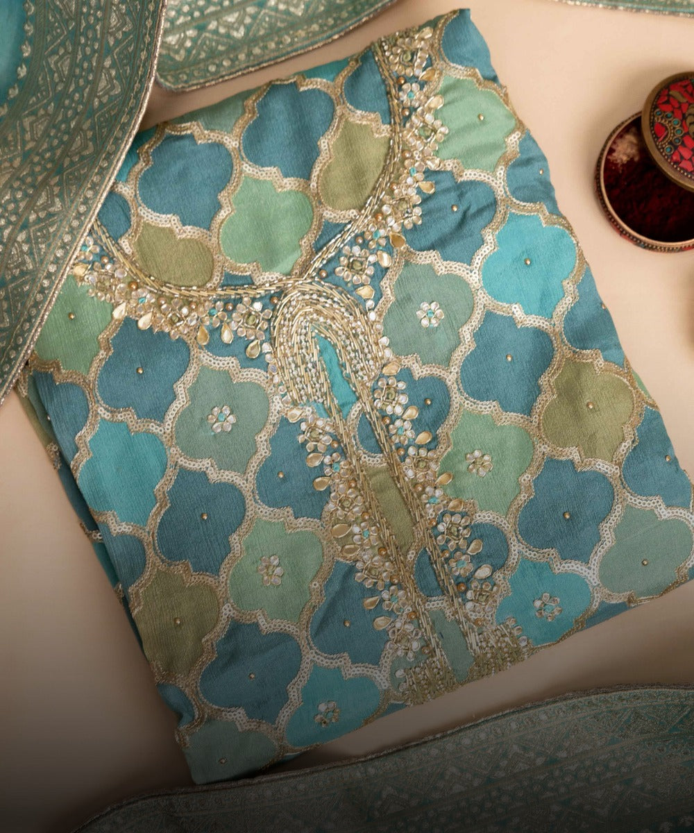 Printed Unstitched Suits