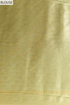 Pista Cotton Digital Printed Saree With Unstitched Blouse