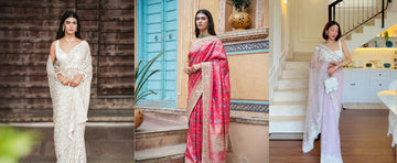 Best Embroidered Sarees for Wedding Guests - Trending Styles