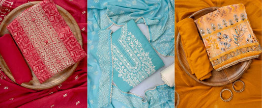Party Wear Unstitched Suit vs Designer Readymade Suit: Which Looks Better?