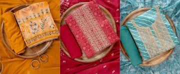 Designer Embroidered Unstitched Suits for Special Occasions