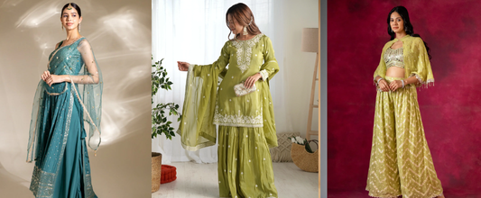 Georgette Sharara Suits Online – Elegant, Flowing Designs for Festive Looks
