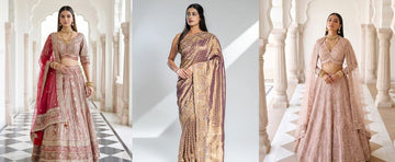 Designer Saree vs Lehenga for Reception: Which Should You Choose?