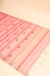 Gajari Cotton Banarasi Woven Zari Saree With Unstitched Blouse