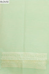 Organza Embroidered Saree With Resham Work (Ft:-Shrushti Kudale)