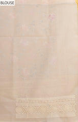 Organza Embroidered Saree With Resham Work (Ft:-Shrushti Kudale)