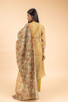 Tussar Chanderi Cotton Readymade Suit And Pant With Chanderi Cotton Dupatta