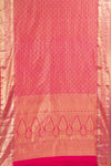 Rani South Indian Woven Zari Saree With Unstitched Blouse