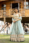 Dolna Lehenga Set With Readymade Blouse (Ft:- Hrishitaa Chopra)