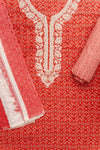 Coral Digital Printed Cotton Unstitched Suit With Dupatta