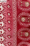 Maroon Digital Printed Cotton Unstitched Suit With Dupatta