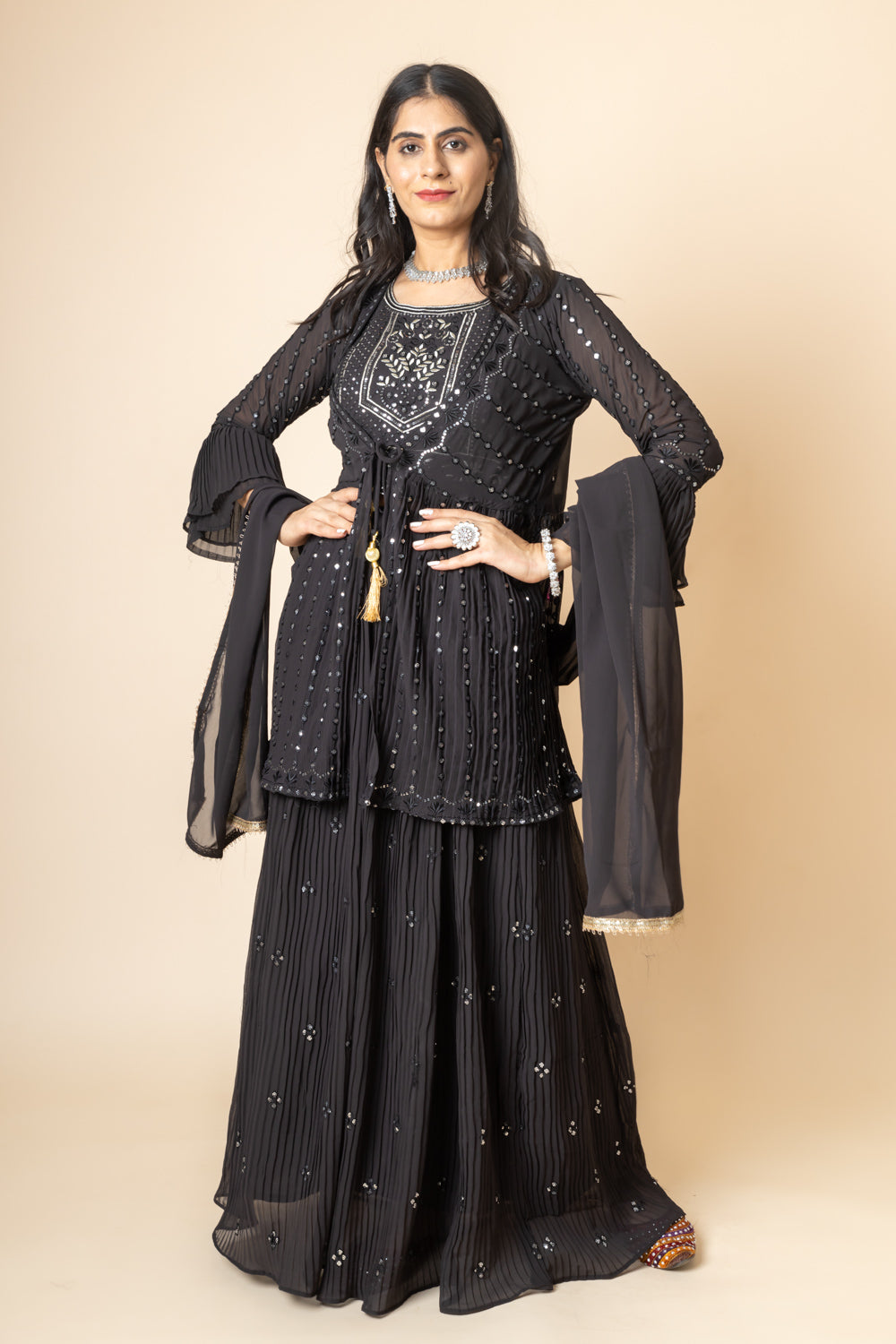 Black Lehengas