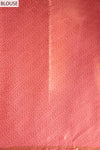 Gajari Woven Zari South Indian Silk Saree With Unstitched Blouse