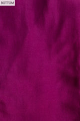 Mauve Crepe Unstitched Suit With Cotton Dupatta