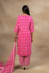 Rani Cotton Readymade Suit And Pant With Cotton Dupatta