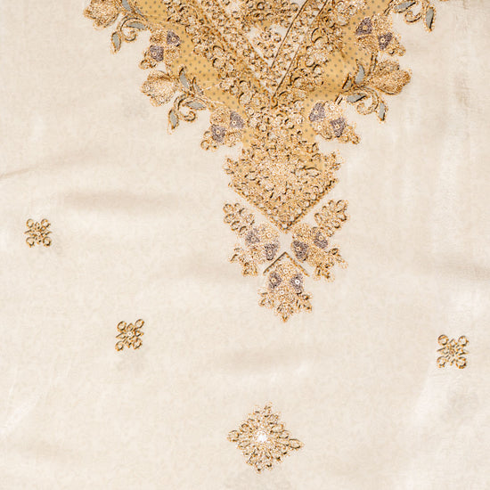 UN8808-RTC-540752 Tussar Mustard Top fabric swatch