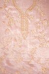 Stunningly Unique Onion Crush Tissue Unstitched Salwar Suit With Tissue Dupatta