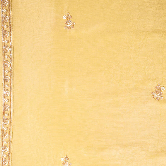 UN8816-RTC-540752 Tussar Dupatta fabric swatch
