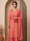 UN8820-RTC-540752 Gajari Unstitched Suit styled look