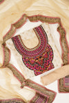 Tussar Georgette Semi Stitched Salwar Suit With Dupatta