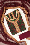 Assorted Georgette Semi Stitched Salwar Suit With Dupatta