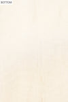 Off White Crepe Unstitched Suit - bottom fabric swatch