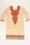 Tussar Georgette Semi Stitched Salwar Suit With Dupatta