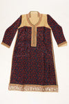 Assorted Crepe Semi Stitched Suit Salwar With Dupatta