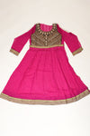 Rani Georgette Semi Stitched Salwar Suit With Dupatta