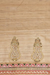 Tussar Black Tussar Unstitched Salwar Suit With Dupatta