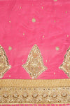 Gajari Crepe Unstitched Suit Salwar With Dupatta