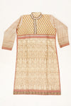 Tussar Rani Net Georgette Semi Stitched Salwar Suit With Dupatta