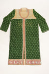 Assorted Crepe Semi Stitched Suit Salwar With Dupatta