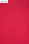 Red Georgette Semi Stitched Salwar Suit With Dupatta