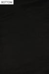 Black Georgette Semi Stitched Salwar Suit With Dupatta