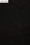 Black Georgette Semi Stitched Salwar Suit With Dupatta